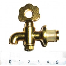 Rubinetto in ottone per botti piccole Ø 11 mm