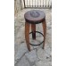 Sgabello botte bar doghe rovere da barrique H 71 CM 